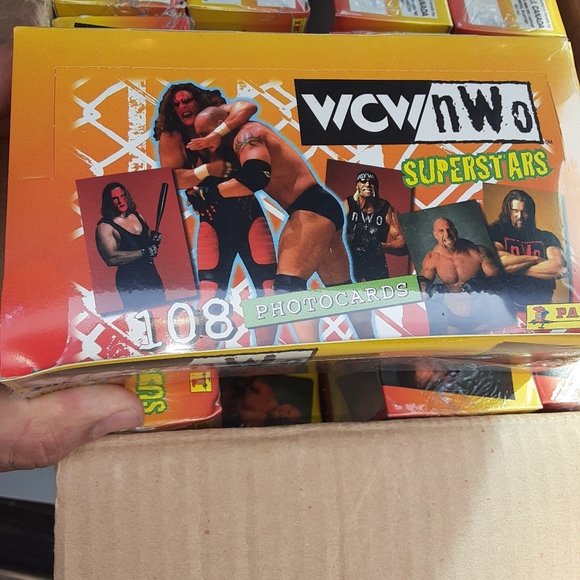 Vintage WCW Picture Cards new old Stock - Picture 1 of 3